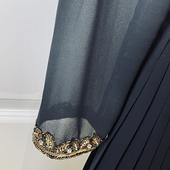 Ted Baker Dress with Sequins - Women 1 (S) - Blue - Picture 6 of 7